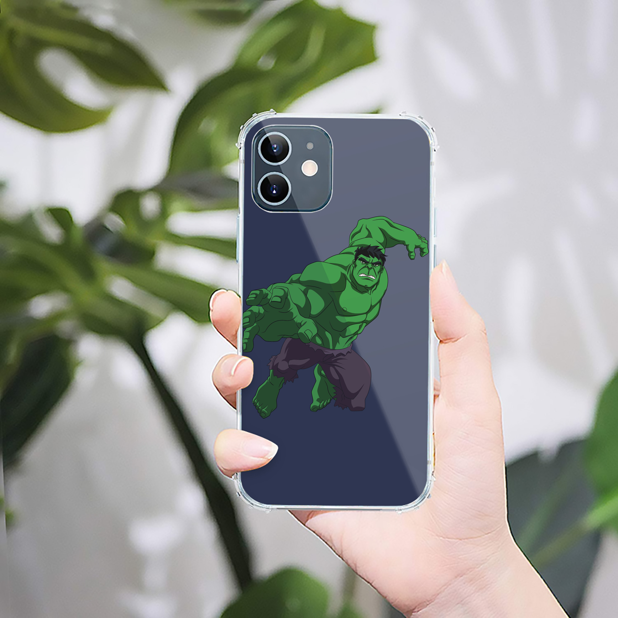 （画像用） アベンジャーズ The Avengers 【iPhone 12シリーズ対応】透明スマホケース（クリアソフトケース）